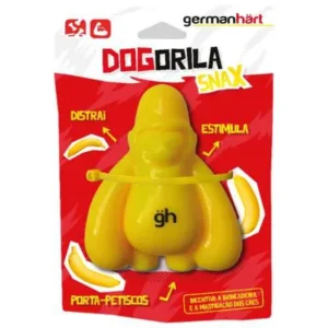 Brinquedo Recheável DOGorila Snax Germanhart Mordedor Porta Petiscos Para Cães